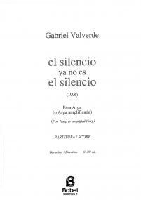 El Silencio ya no es el silencio Gabriel Valverde A4 z